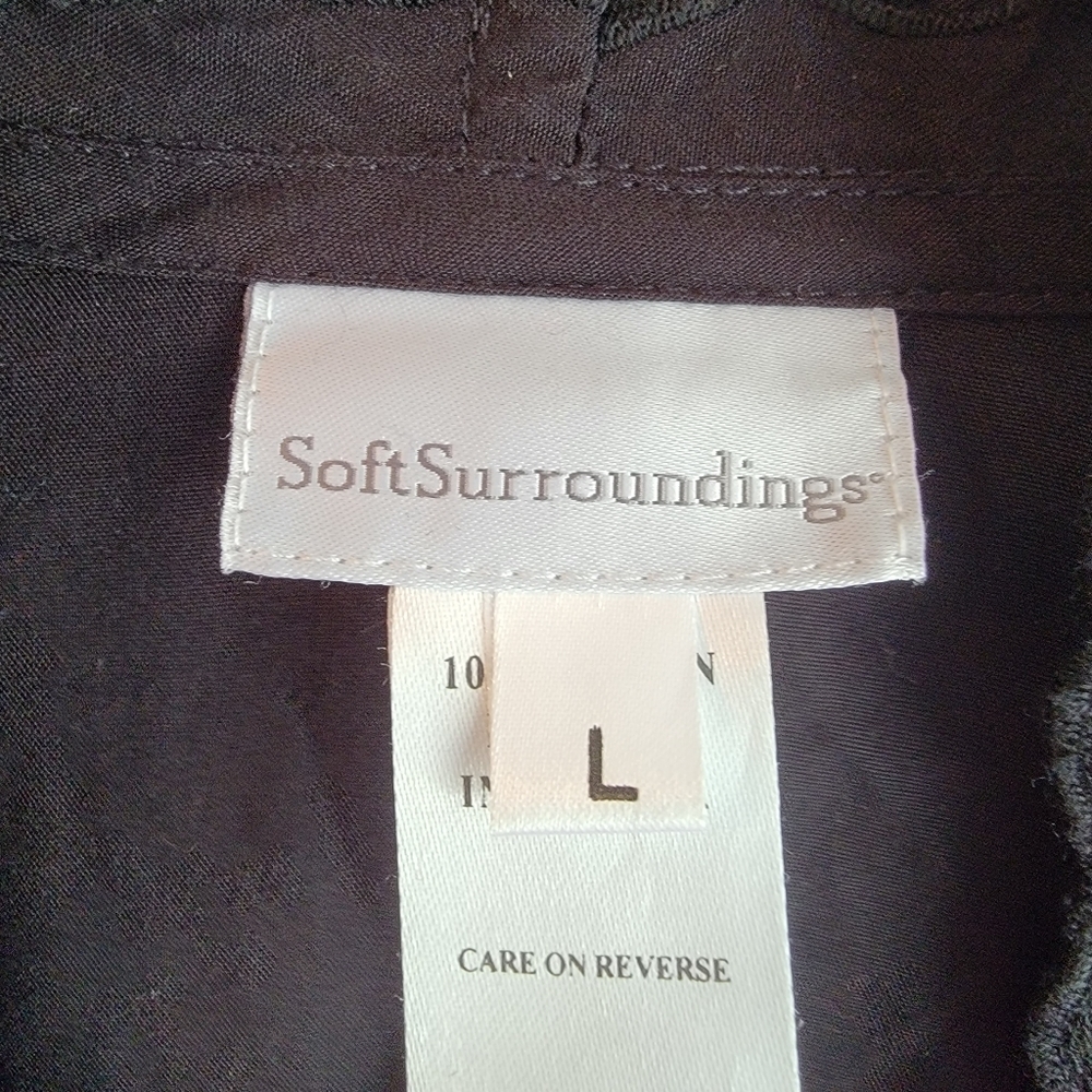 Soft Surroundings Open Cardigan Size Large - Picture 8 of 9